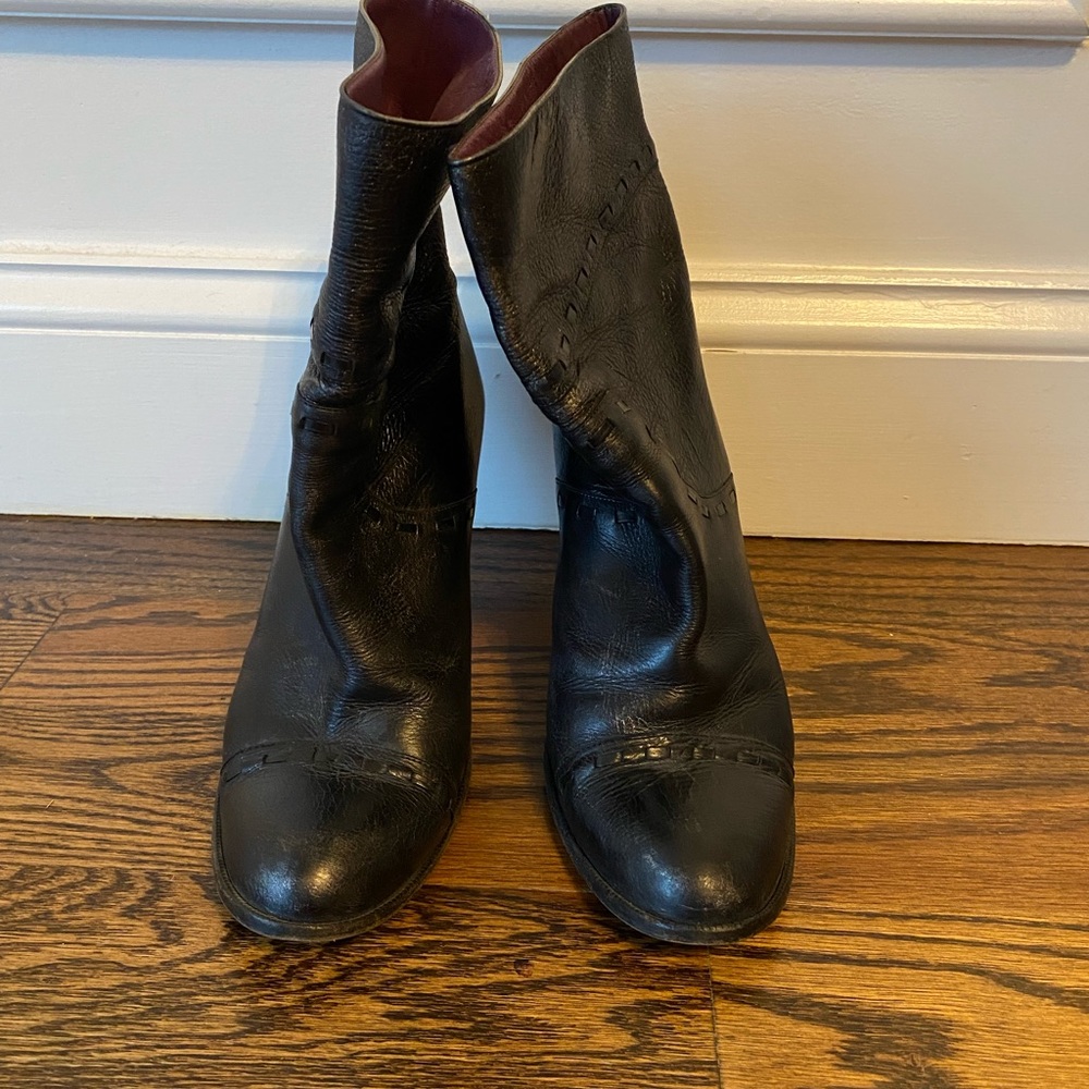 Marc Jacobs Black Booties